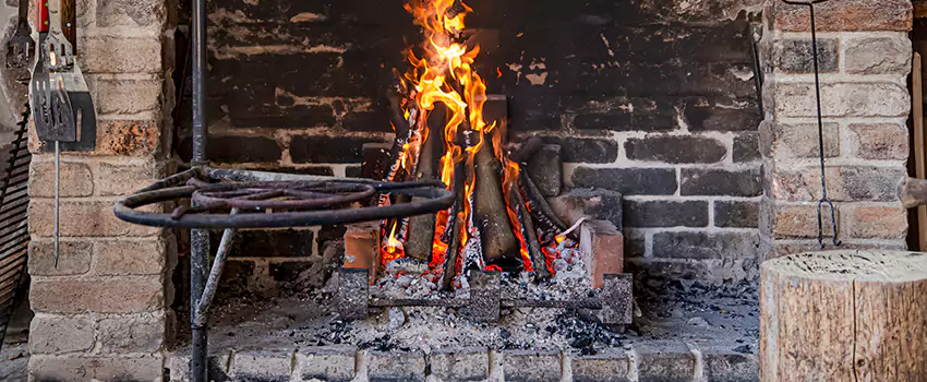 Cracked Electric Fireplace Bricks Repair Services in Thornhill, ON