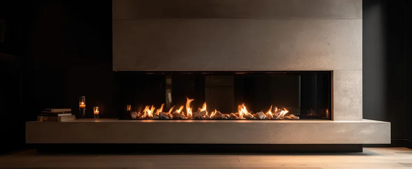Gas Fireplace Ember Bed Design Services in Thornhill, Ontario