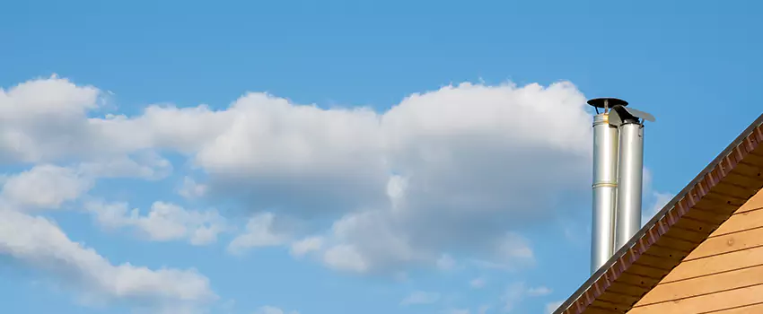 Chimney Metal Flue Installation in Thornhill, Ontario