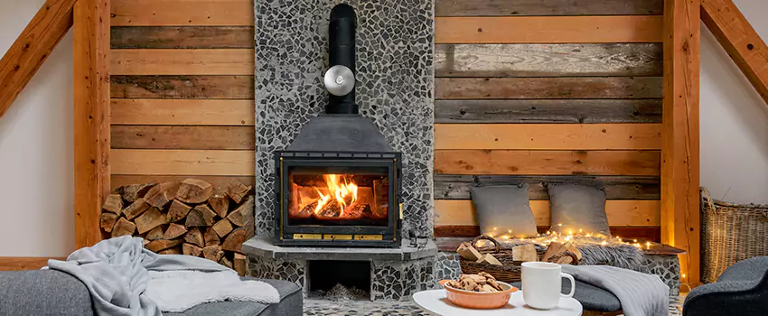 Thelin Hearth Products Direct Vent Gas Stove Fireplace Inspection in Thornhill, Ontario